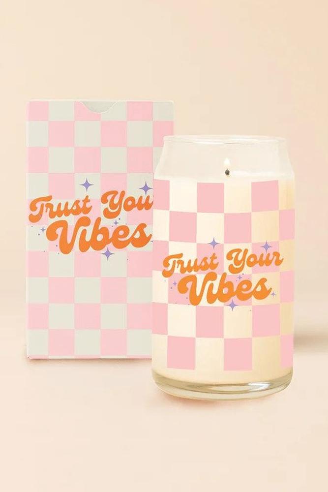 TRUST YOUR VIBES CAN CANDLE 