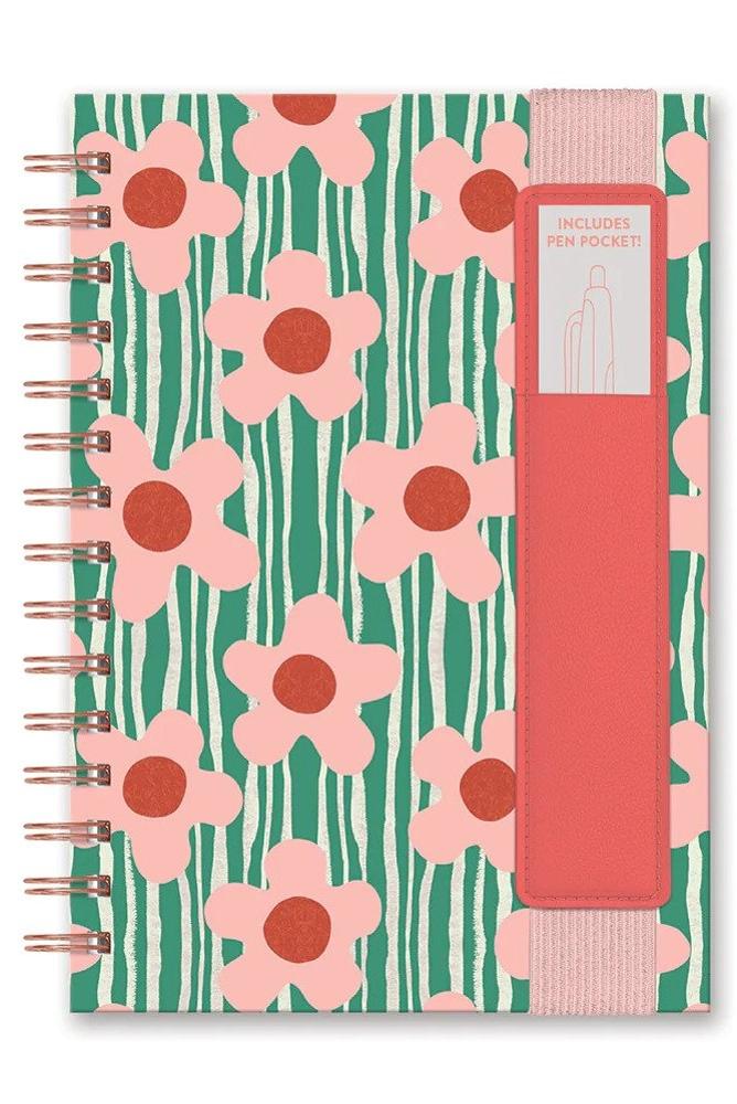 REIGNING FLOWERS OLIVER NOTEBOOK 