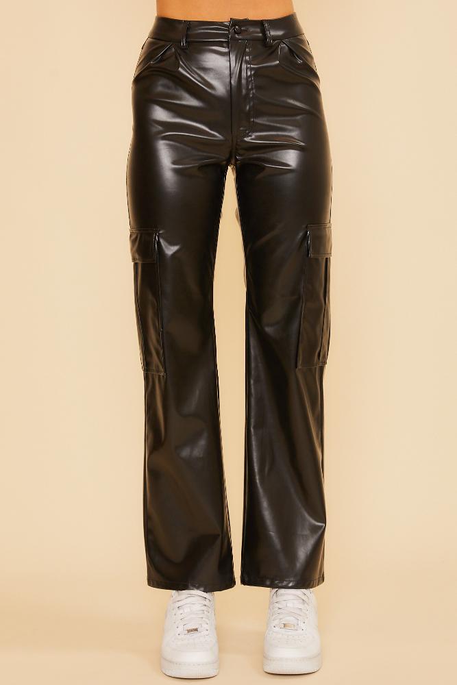 CHASING YOU LEATHER PANT CURVY 